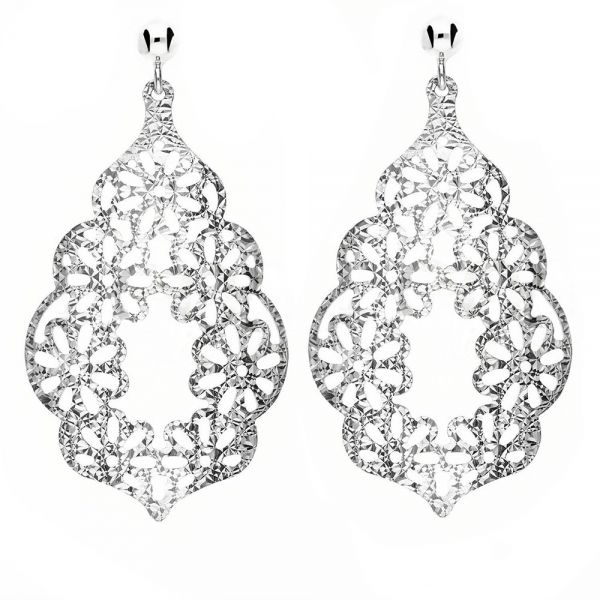 ORECCHINI PENDENTI CASCATA IN ORO 18K – L'eight Studio - Foto 10