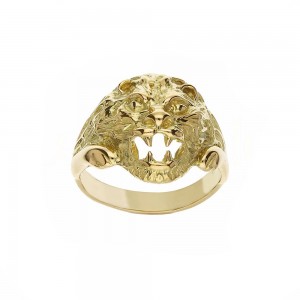 Yellow Gold 18k with Lion...