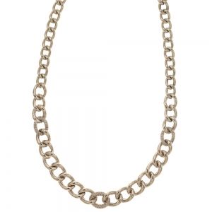 Colar em ouro branco 18 Kt...