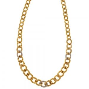 Choker i 18 Kt 750/1000...
