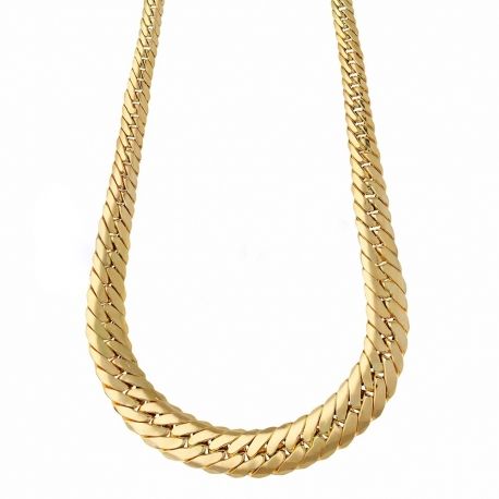 Kedjechoker för kvinnor i 18K gult guld
