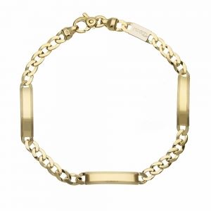 Bransoletka z blaszką męską...