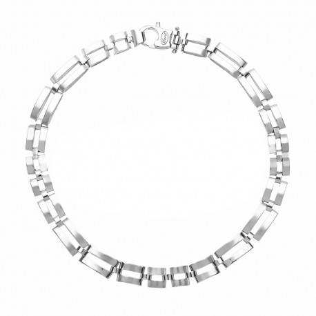 Bracelet Panter pour homme en or blanc 18 carats
