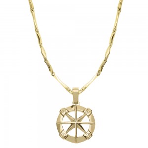 Compass Rose náhrdelník v...