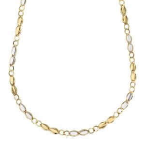 Mikrokæde til mænd i 18K guld