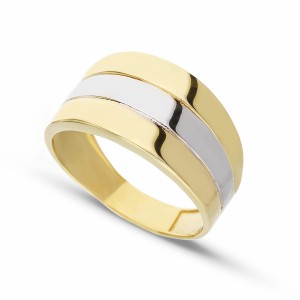 Gold 18k Band Type Woman Ring