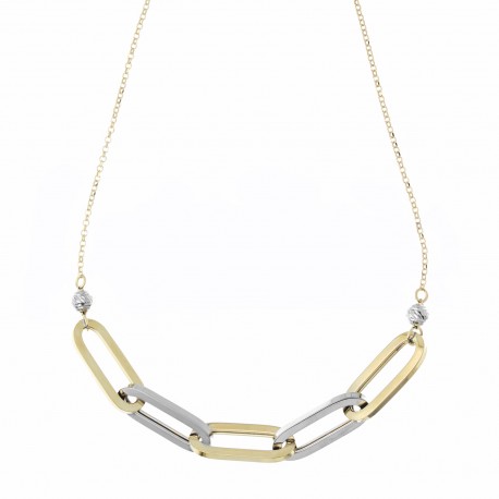 Gold 18k with Central Chain Women Choker