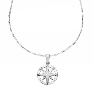 Compass Rose kaelakee 18K...