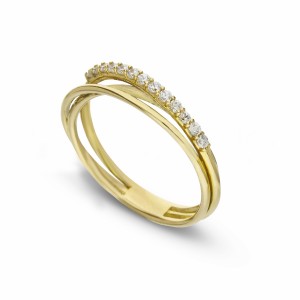 Thread of Life Ring in 18K...