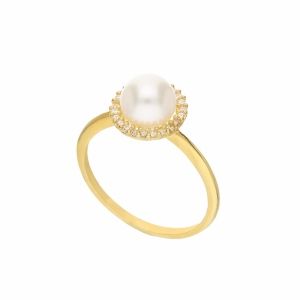 Bague en or jaune 18 carats...