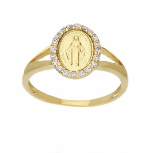 Yellow Gold 18k with Virgin...