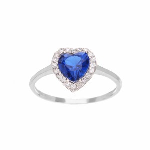 Solitaire ring i 18k...