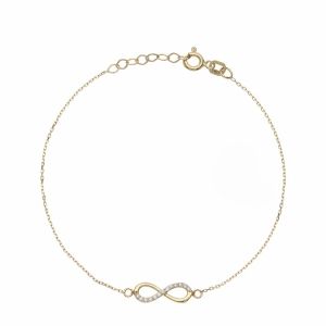 Bracelet Infini en Or Jaune...