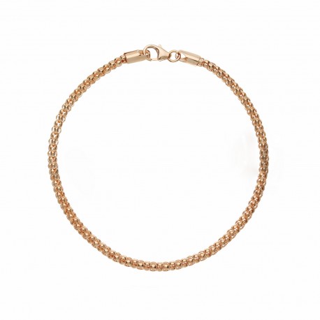 Rose Gold 18k Omnia Chain Unisex Bracelet