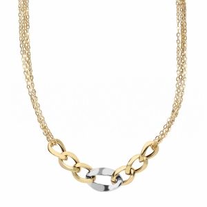 Колие с верижка от 18K...