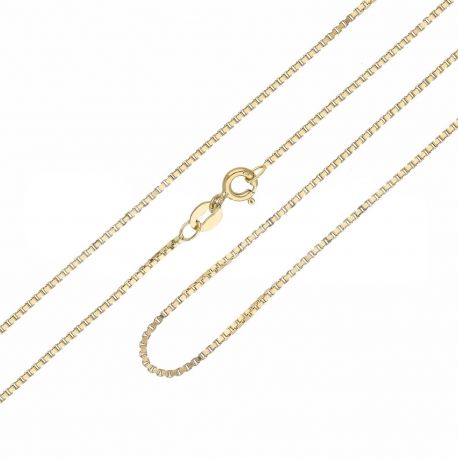 Venetiansk kedja i 18K gult guld