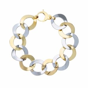 Yellow and White Gold 18k...