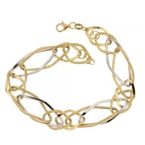 Pulseira feminina em ouro...