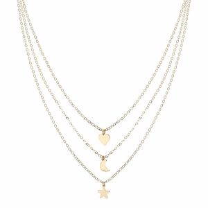 Colar de ouro amarelo 18K...
