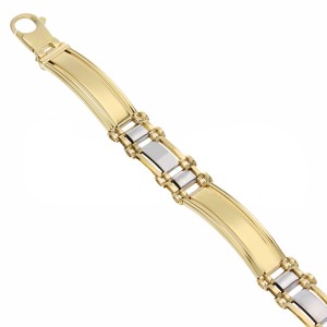 Teardrop Silver Chain Bracelet | Men's 18k Gold Chain Bracelet – Azuro  Republic