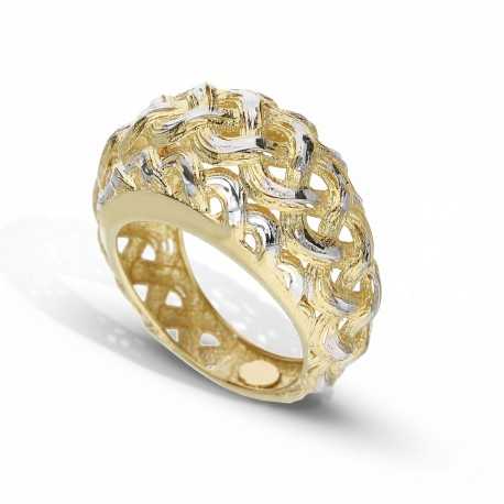 Фантазијски прстен за жене од 18-каратног злата