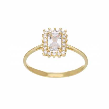 Дамски пръстен Kate от 18K жълто злато