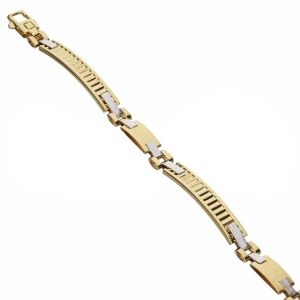 Bracelet semi-rigide en or...