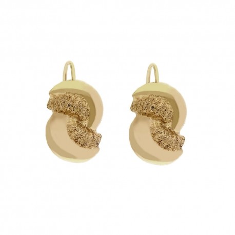 Women 18k Yellow Gold Stud Earrings