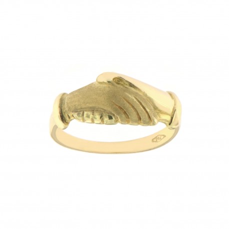 Santa Rita-ring van 18K geel goud