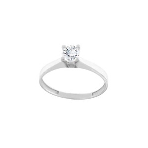 Women 18k White Gold with...