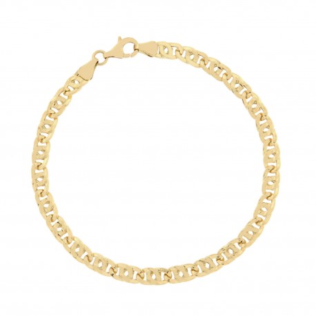 18K Yellow Gold Bracelet for Men