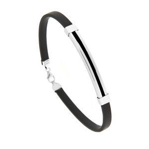 Men's Bracelet in 18k White...