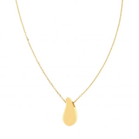 Colar em Ouro Amarelo 18K com Gota