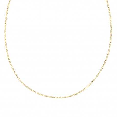 Traversino-Halskette aus 18 Karat Gelbgold