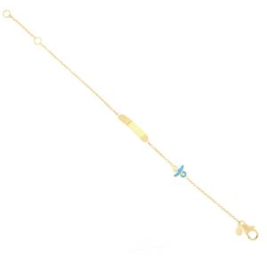 Bracelet en or jaune 18 ct...