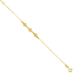 Pulseira em ouro amarelo...