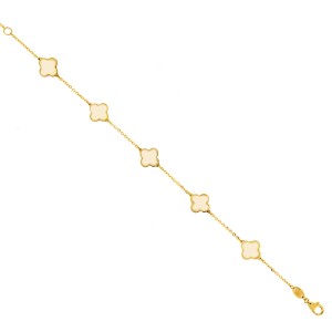 18 kt yellow gold bracelet...