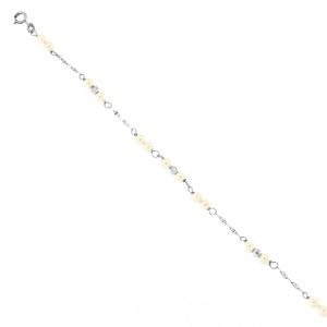 Armband aus 18 kt Weißgold...