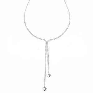 Collana Oro Bianco 18k...