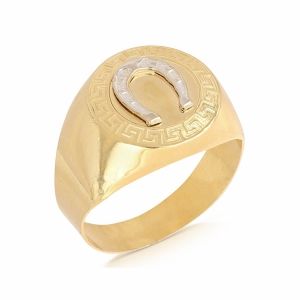 Herren Ring in Gold 18...