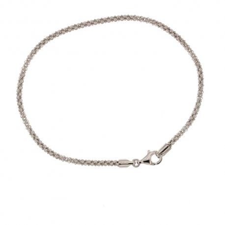 Armband aus 18 Kt 750/1000 Gold, Popcorn-Modell, glänzendes Finish für Damen