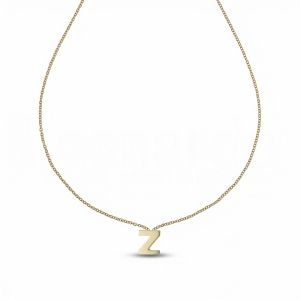 Collier avec lettre Z en or...