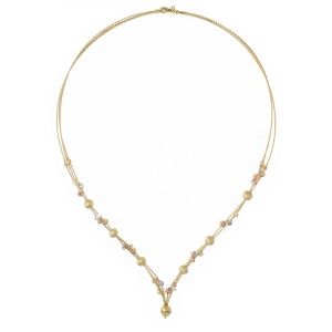 Collier multifilo en or...