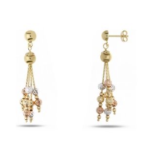 Boucles d'oreilles or...