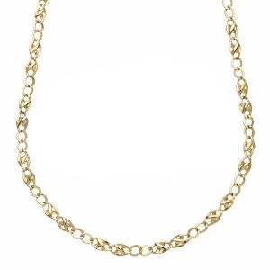 Collana a Catena Piatta in...