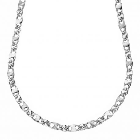 Collana da Uomo in Oro Bianco 18 Carati