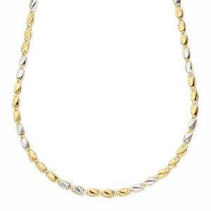Collier homme en or blanc...