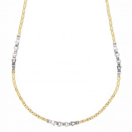 Flat Man Full Chain i 18 karat guld