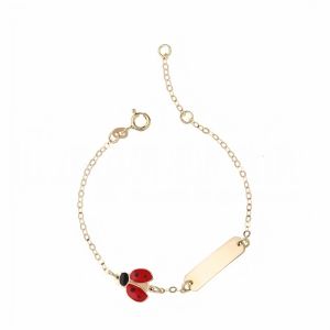18k Gelbgold Armband mit...