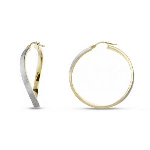 Boucles d'oreilles ondulées...